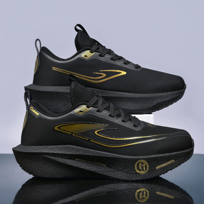 Waterproof Goretex Running Shoes - รองเท้าวิ่งผู้ชาย คาร์บอนบอร์ด สำหรับมาราธอน กีฬาพิเศษ ระบายอากาศได้ดี น้ำหนักเบา