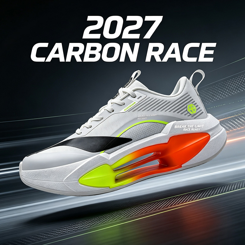 Carbon Plate Marathon Racing Shoes - รองเท้าวิ่งแผ่นคาร์บอน 2027 สำหรับผู้ชาย น้ำหนักเบา คืนพลังงาน รองเท้ากีฬา