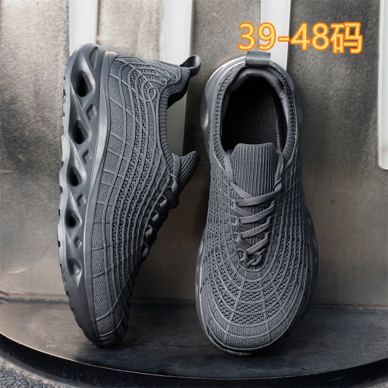 Wide Toe Box Running Sneakers - รองเท้าผ้าใบลำลองสำหรับผู้ชายไซส์ใหญ่ หัวกว้าง รองรับน้ำหนักได้ดี น้ำหนักเบา ระบายอากาศได้ดี เหมาะสำหรับเดิน