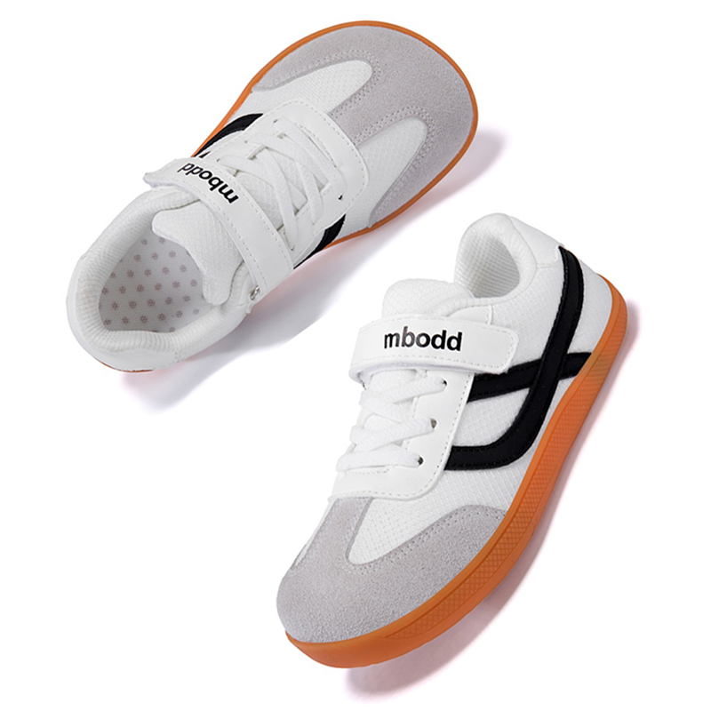 Wide Toe Box Running Sneakers - รองเท้าเด็กแบบสวม ไม่มีเชือก สำหรับเด็กวัยหัดเดิน ชาย/หญิง หัวรองเท้ากว้าง แบบมินิมอล