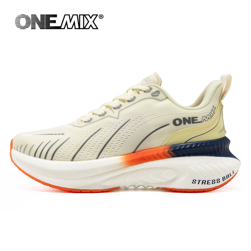 ONEMIX สีขาวรองเท้าวิ่งสําหรับ - Reflective Night Running Shoes บทวิจารณ์และราคา
