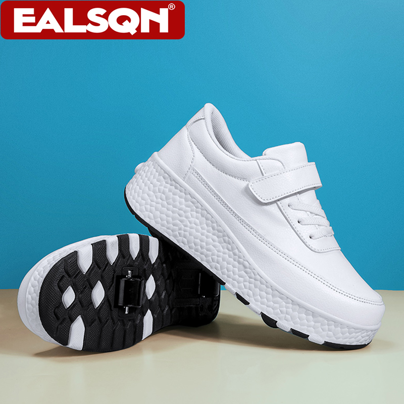 รองเท้าสเก็ตล้อคู่สำหรับเด็ก แ - Sneakers บทวิจารณ์และราคา