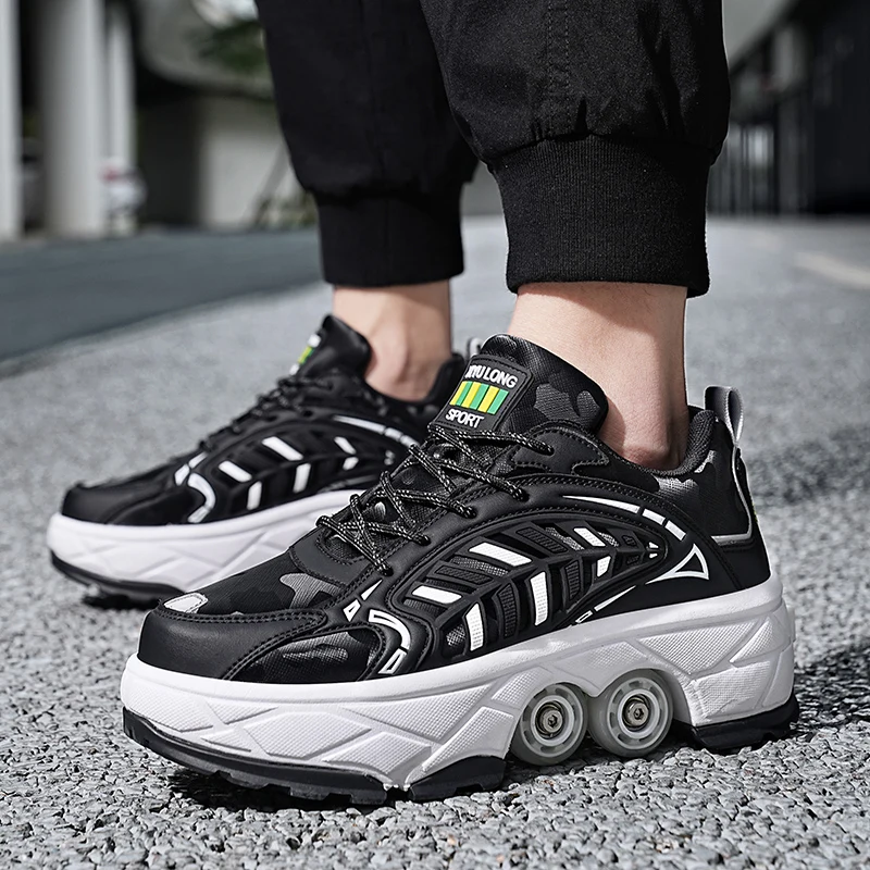 รองเท้าสเก็ตล้อเลื่อนแบบยูนิเซ - Running Shoes บทวิจารณ์และราคา