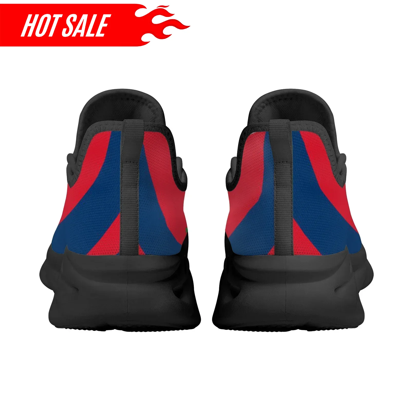 รองเท้าผ้าใบแบบสวม ดีไซน์ตราแผ - Knit Fabric Lace Up Sneakers บทวิจารณ์และราคา