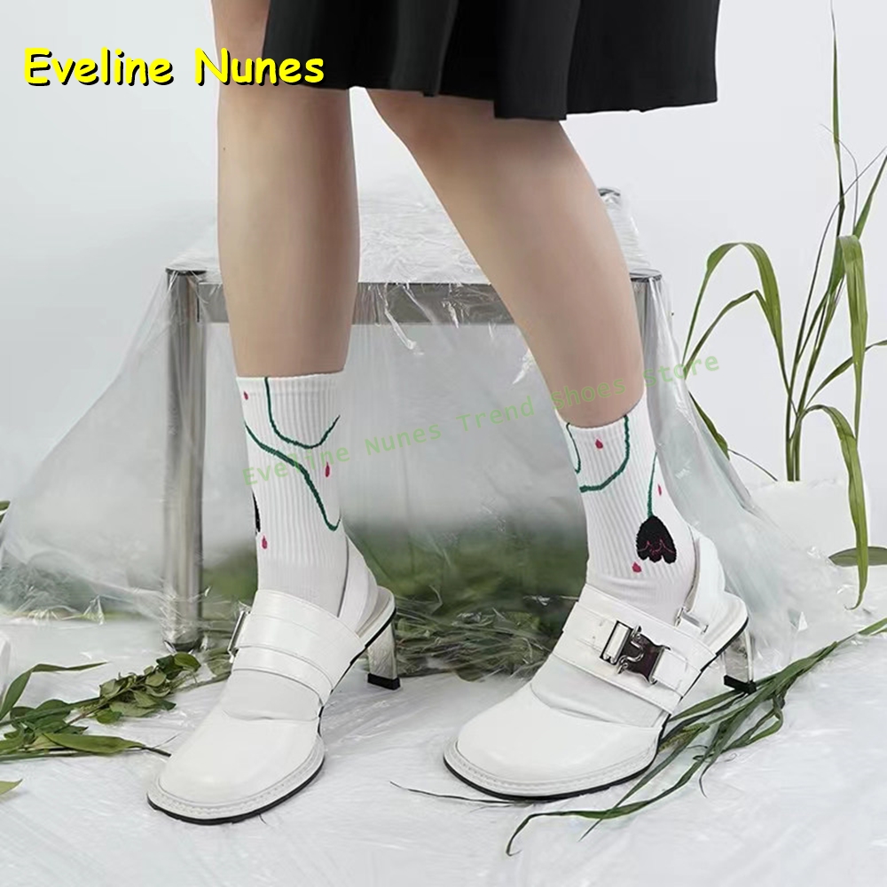 รองเท้าส้นสูงแบบสวมเปิดส้น สีด - Sandals บทวิจารณ์และราคา