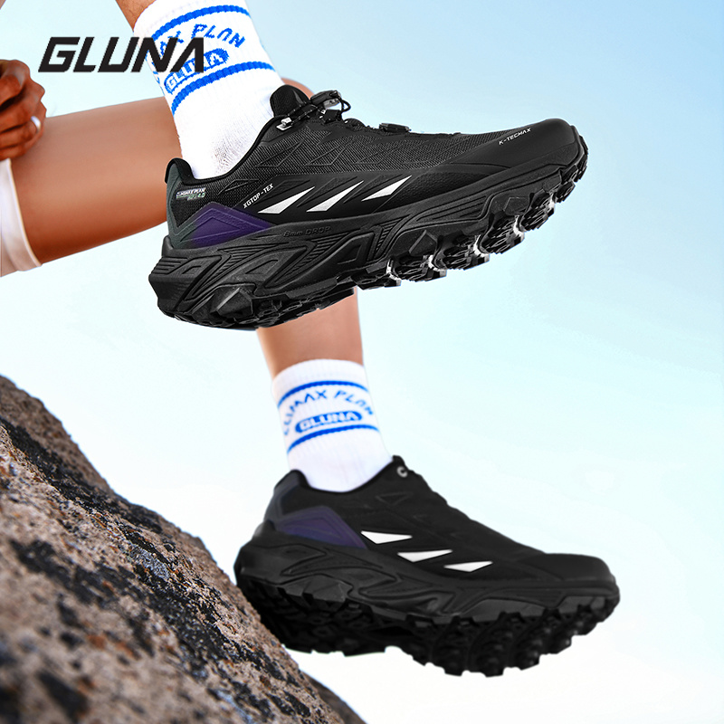 GLUNA รองเท้าวิ่งเทรลกันน้ำเต็ - Anti Slip Trail Running Sneakers บทวิจารณ์และราคา
