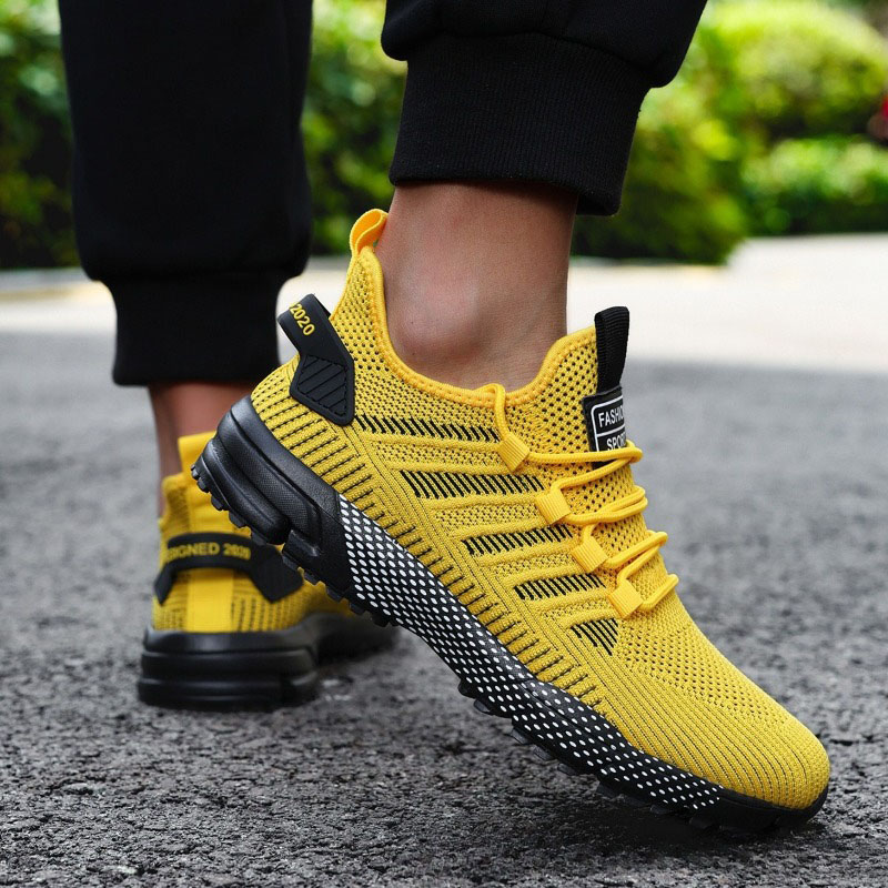 รองเท้าวิ่งสำหรับผู้ชาย รองเท้ - Shock Absorbing Gym Trainers บทวิจารณ์และราคา