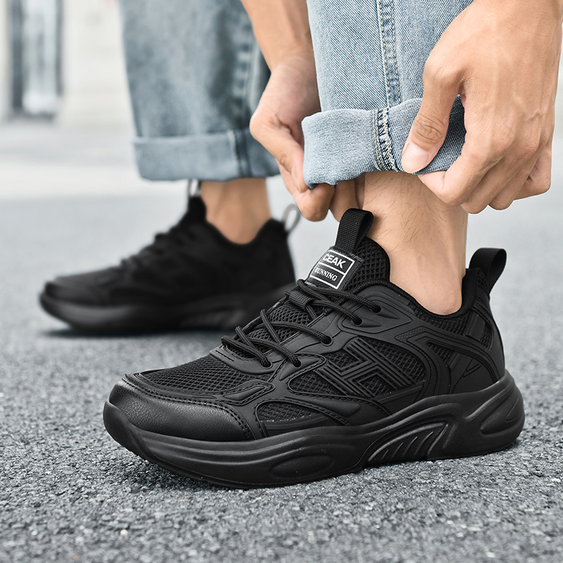 รองเท้าแฟชั่นผู้ชาย น้ำหนักเบา - Breathable Mesh Athletic Shoes บทวิจารณ์และราคา
