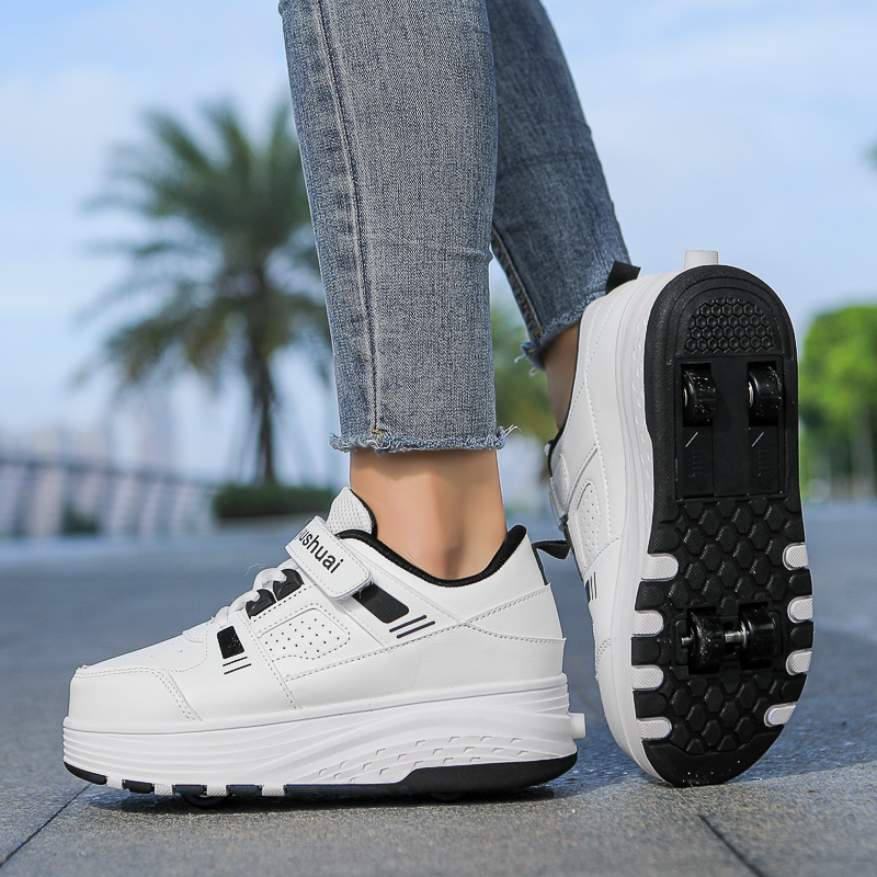 รองเท้าสเก็ตแบบมีล้อที่สามารถเ - Sneakers บทวิจารณ์และราคา