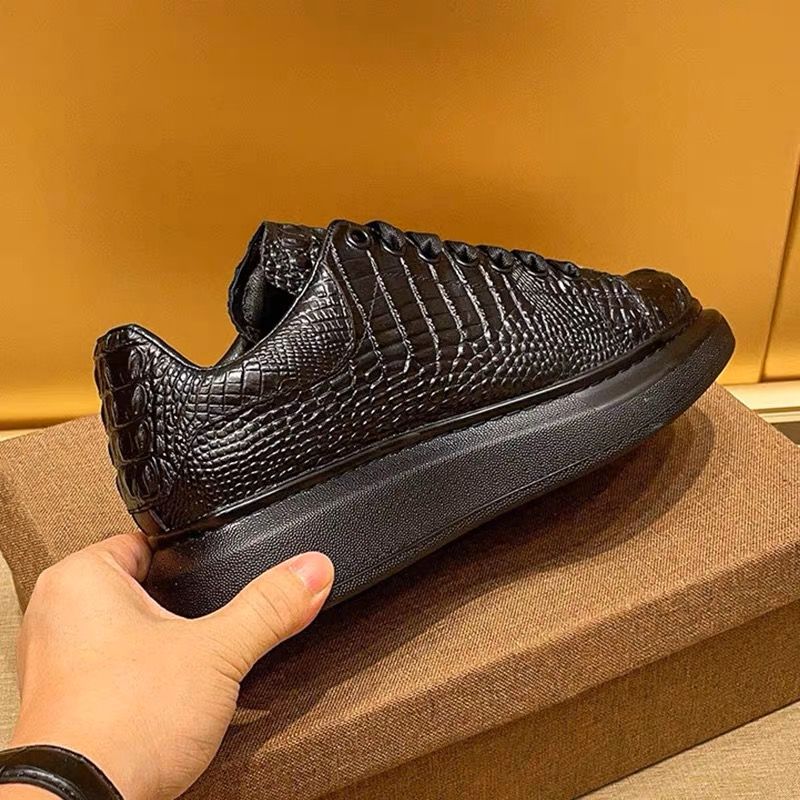 รองเท้าผ้าใบผู้ชายลายจระเข้สีด - Breathable Mesh Athletic Shoes บทวิจารณ์และราคา
