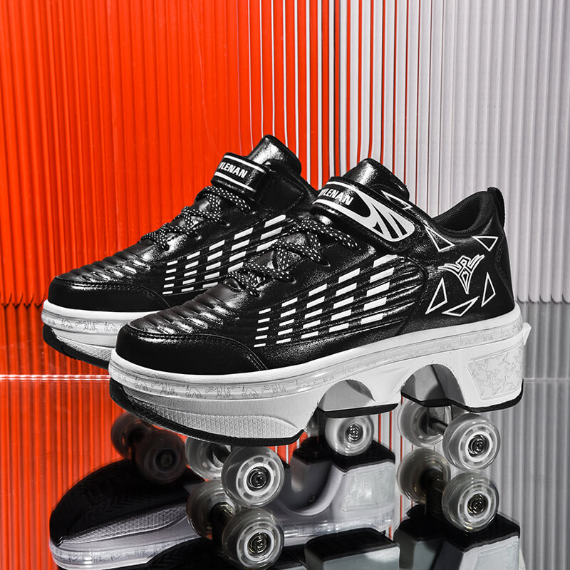 รองเท้าสเก็ตแบบมีล้อ 4 ล้อ สำห - Running Shoes บทวิจารณ์และราคา