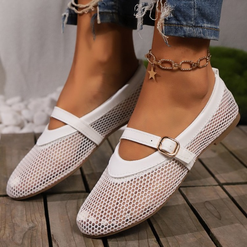 รองเท้าแตะผู้หญิงแบบสวม ระบายอ - Sandals บทวิจารณ์และราคา