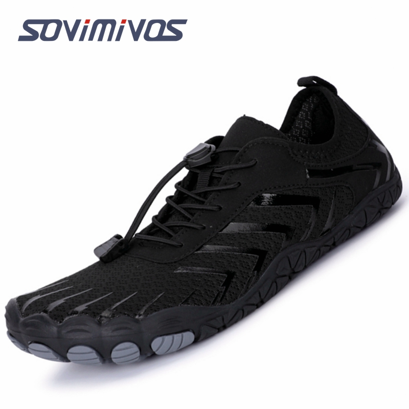 รองเท้าวิ่งเทรลสำหรับผู้ชาย ดี - Wide Toe Box Running Sneakers บทวิจารณ์และราคา