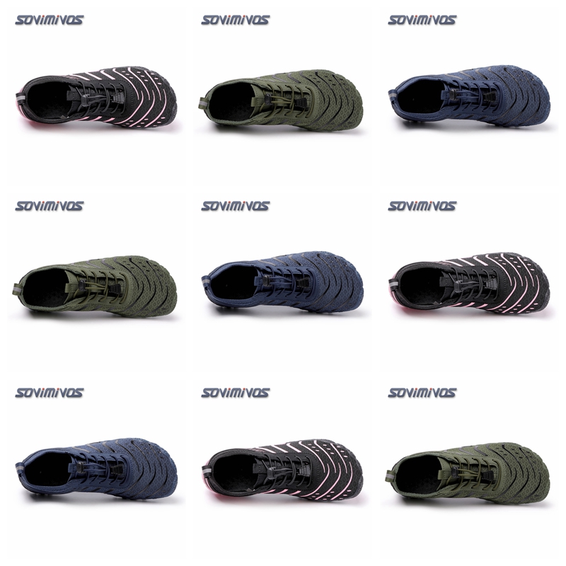 รองเท้าผู้ชายแบบไม่สวมถุงเท้า  - Wide Toe Box Running Sneakers บทวิจารณ์และราคา