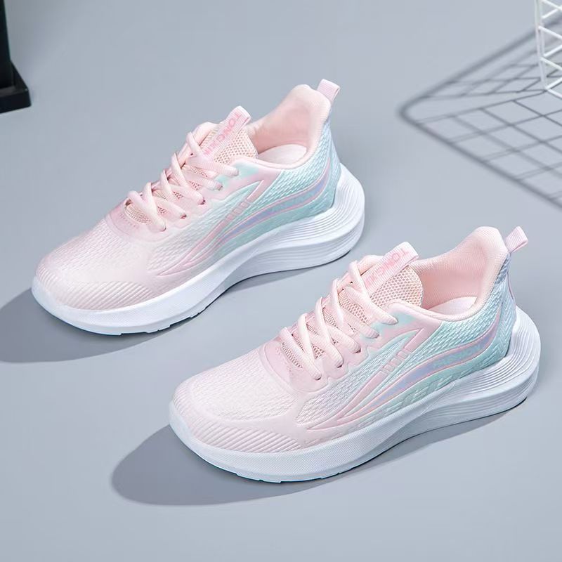 แฟชั่นผู้หญิงรองเท้าผ้าใบรองเท - Shock Absorbing Gym Trainers บทวิจารณ์และราคา