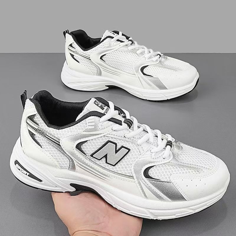 รองเท้าตาข่ายระบายอากาศดีไซน์ใ - Breathable Mesh Athletic Shoes บทวิจารณ์และราคา